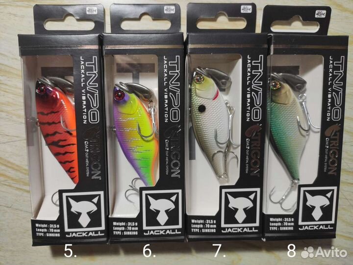 Воблер Jackall TN/70 Trigon