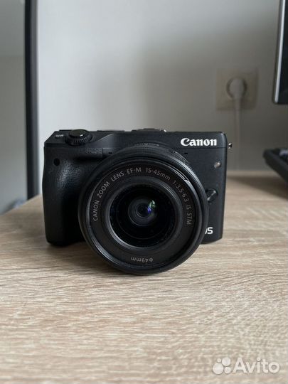 Компактный фотоаппарат canon EOS M3