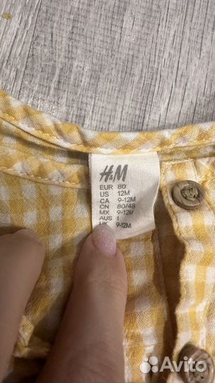 Муслиновый костюм 74 80