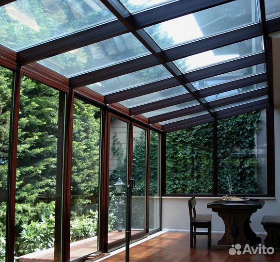 Зимний сад / Алюминиевые конструкции