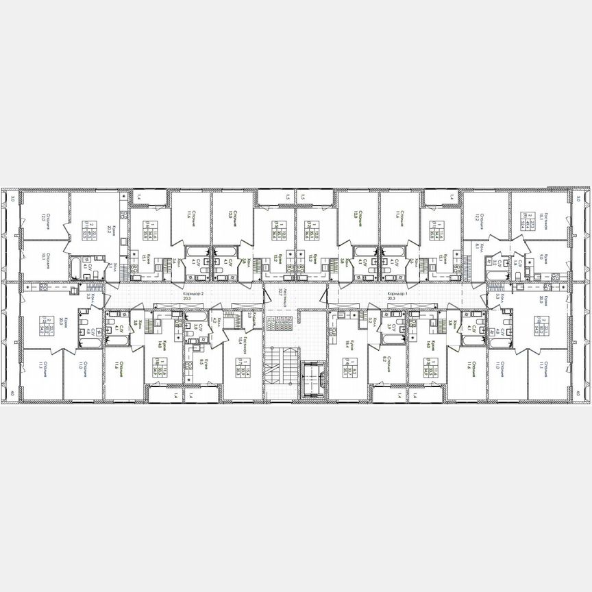1-к. квартира, 34,9 м², 3/8 эт.