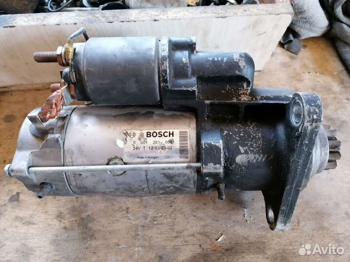 Стартер Евро Bosch (Бош) камаз/Ивеко