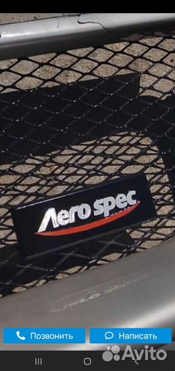 Эмблема Aero Spek. На Subaru forester sf5