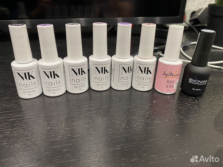 Гель лаки Nik nails