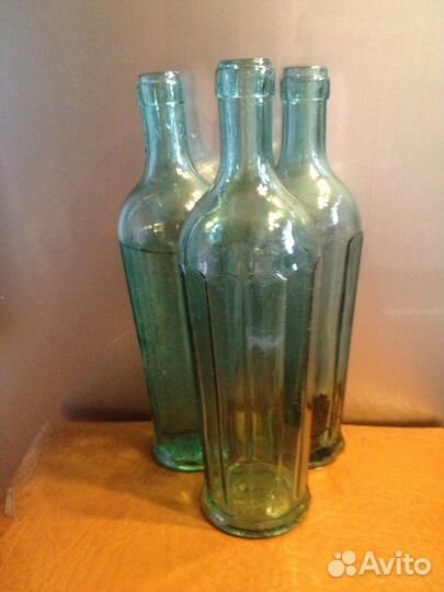 Стеклянные бутылки,60-е годы прошлого века