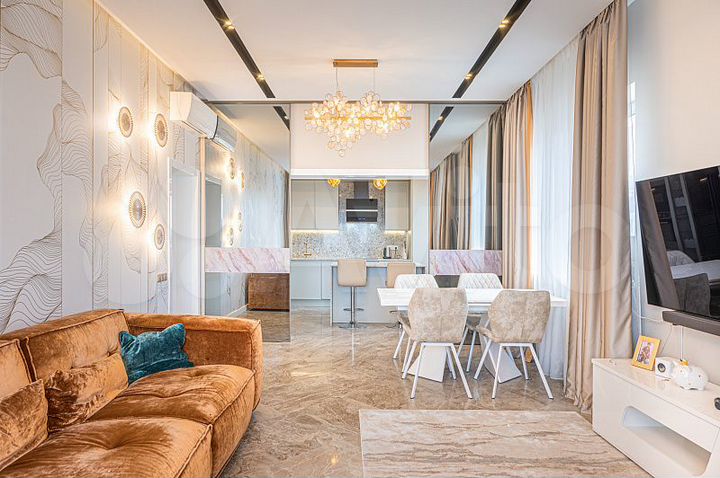 3-к. квартира, 118 м², 14/22 эт.