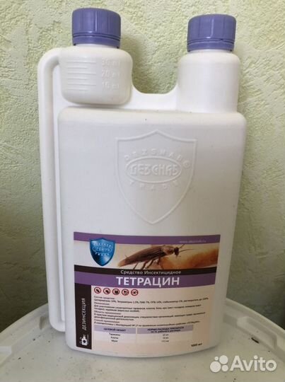 Тетрацин от клопов тараканов