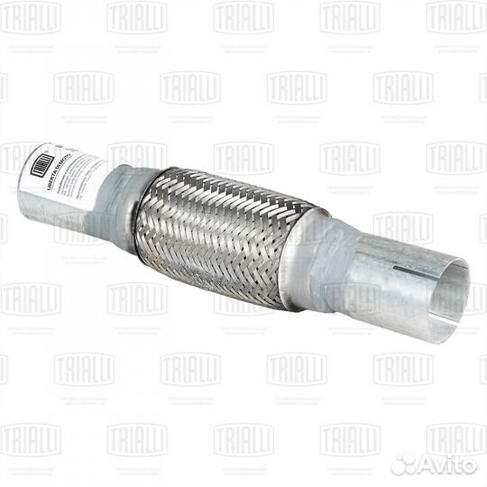 Переходник 50 50 L300 под хомут с гофрой 50х150 не