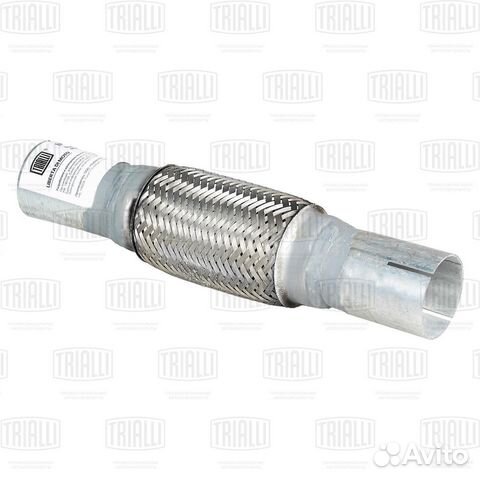 Переходник 50 50 L300 под хомут с гофрой 50х150 не