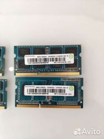 Оперативная память rmt3150ed58e8w-1600 DDR3 2GB