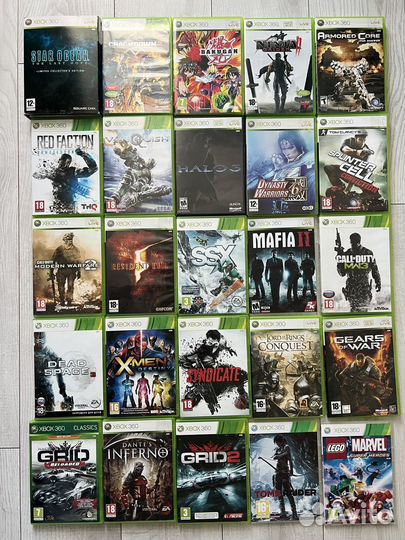 Диски для xbox 360