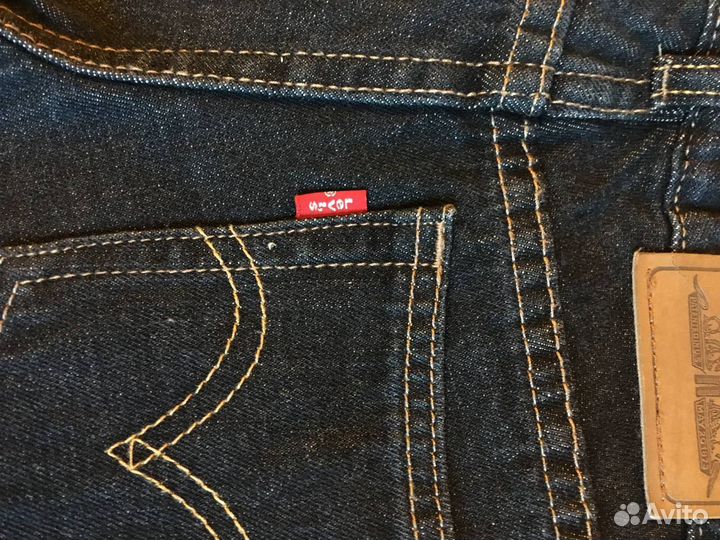 Джинсы Levi’s оригинал, США,7-8 лет, рост 124-127