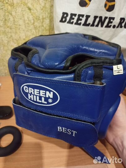 Боксерский шлем green hill