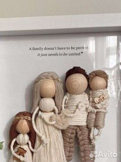 Ручная работа, куклы макраме, подарок