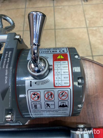Лебедка автомобильная Electric Winch 12v 12000 lb