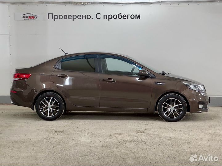 Kia Rio 1.6 МТ, 2015, 103 920 км