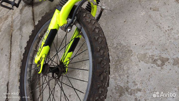 Велосипед детский горный двухподвес, колеса 20