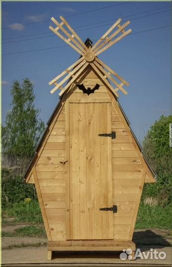 Дачный туалет домик фмя 755