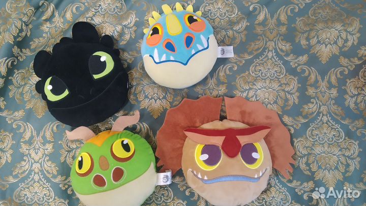 Мягкая игрушка Беззубые, Розочка и Кот в Сапогах