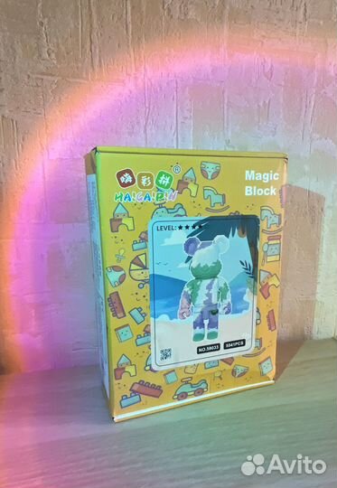 Конструктор медведь Magic block 5541 деталь 54см