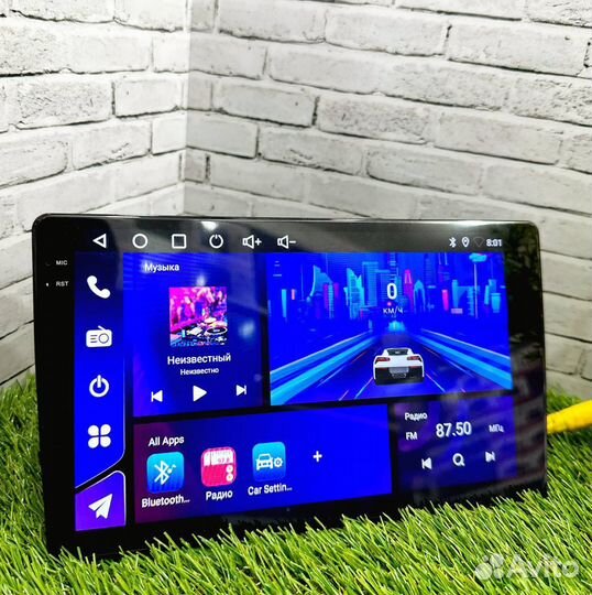 Магнитола 2 din android 9 дюймов 3/32