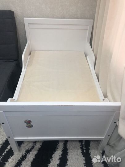 Детская кровать IKEA раздвижная сундвик