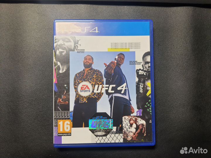 Дискна ps4 ufc 4