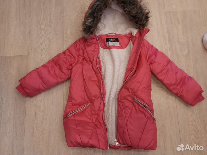 Куртки, пальто, комбинезон, парка 86, 92, 104, 110