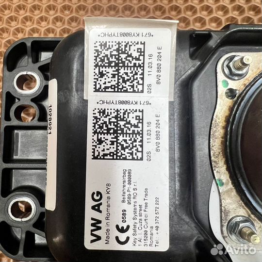 Подушка безопасности audi a3 8v оригинал