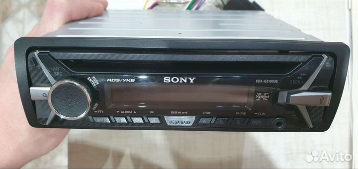 Автомагнитола sony CDX-G3100UE