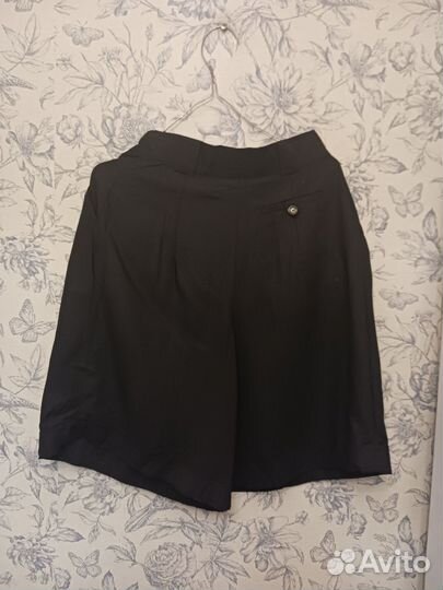 Юбка шорты италия лен вискоза