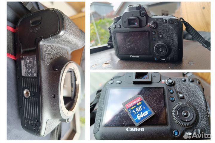 Зеркальный фотоаппарат Canon 6d