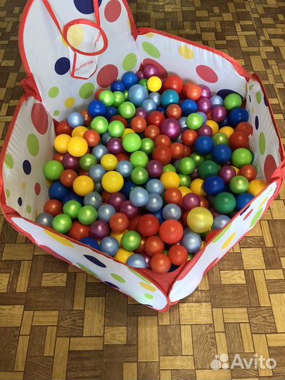 Сухой бассейн с шариками бу