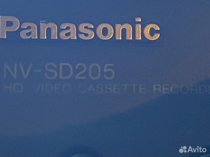Видеомагнитофон panasonic NV - SD205