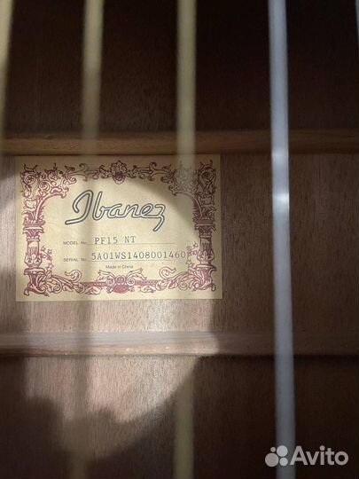 Акустическая гитара ibanez PF15-NT