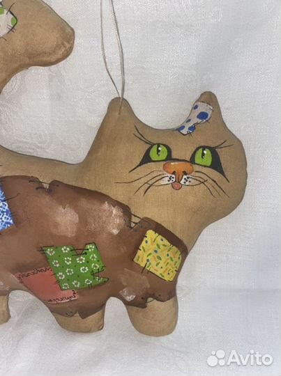 Кот и кошка ручной работы
