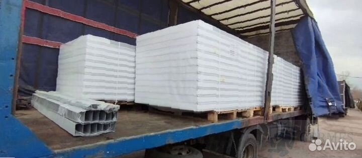 Сэндвич панели кровельные 50 мм