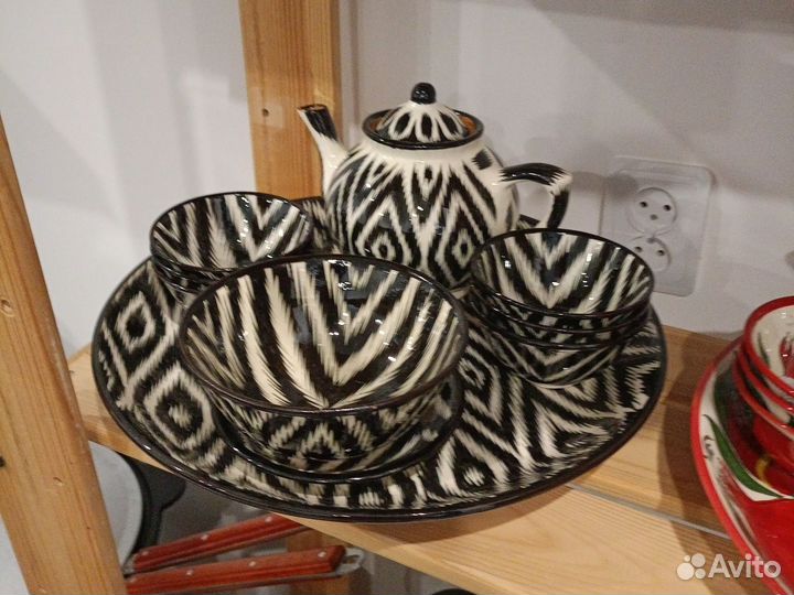 Набор риштанской керамики