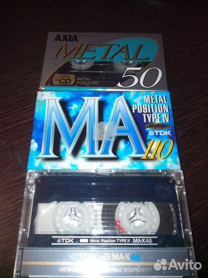 Аудиокассеты запечатанные Sony,TDK,Axia,Fujitsu