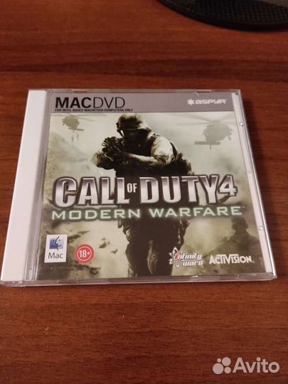 Компьютерная игра Call of duty 4 MW MacOS