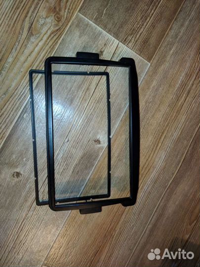 Рамка 2 din магнитолы renault duster