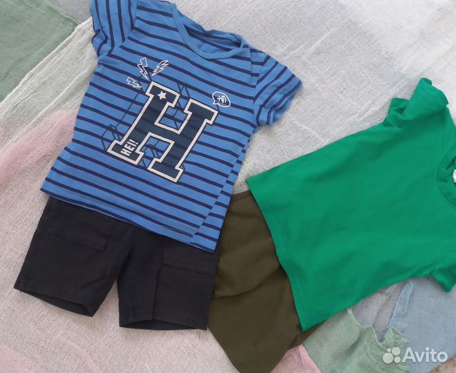 Пакет летней одежды на мальчика 104