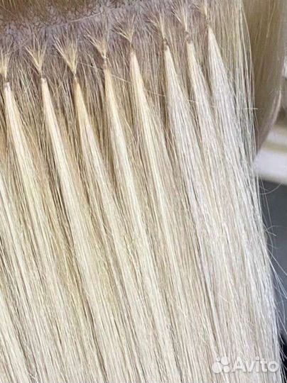 Наращивание волос микро капсулами