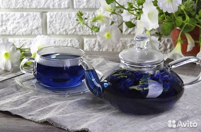 Синий чай
