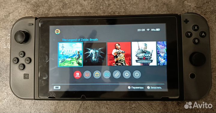 Nintendo switch, 2 ревизия, прошитая