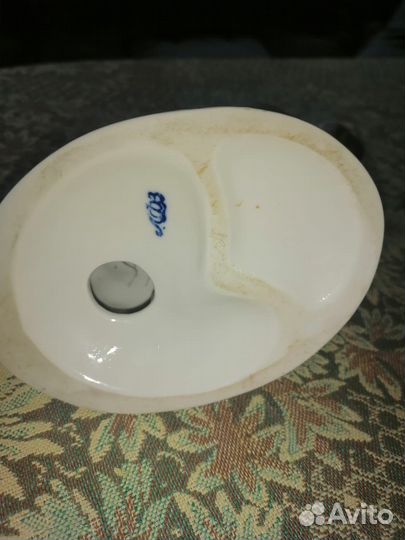 Собака статутэтка фарфор