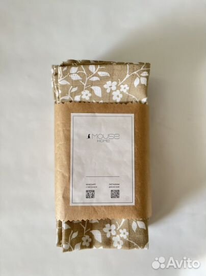 Набор салфеток из двухслойного муслина (6шт)