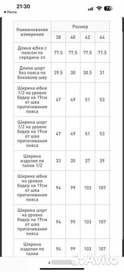 Юбка Ololol новая 42 IT