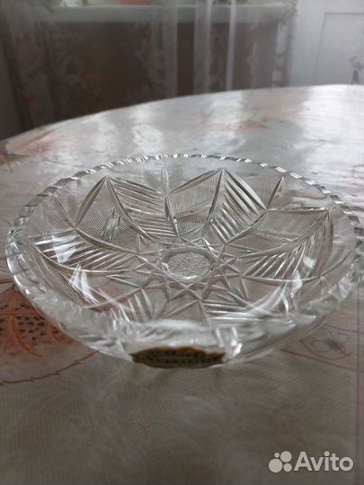 Хрустальная пепельница