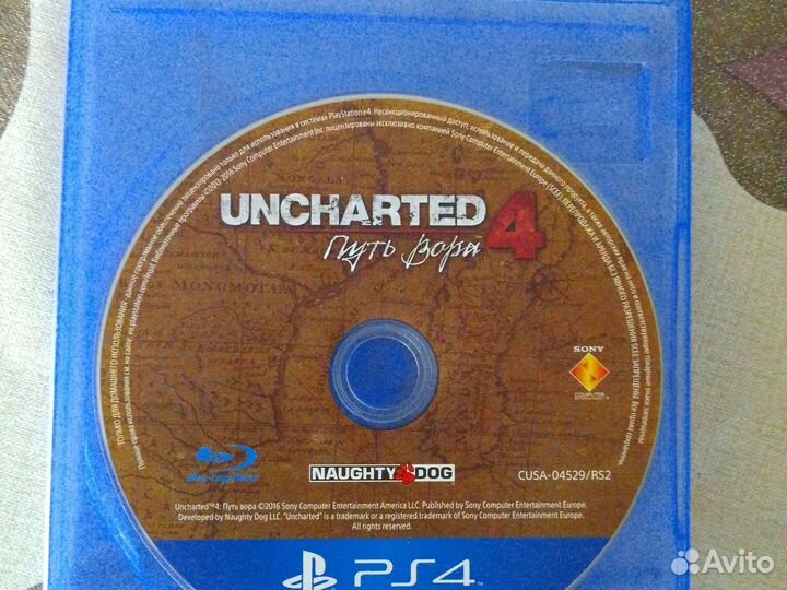 Игра на пс 4 uncharted 4 путь вора